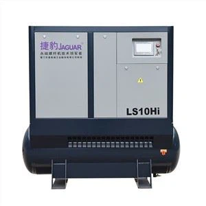 Rotācijas gaisa kompresors ar žāvētāju