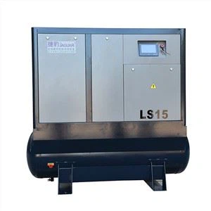 Rotācijas skrūvju kompresors ar žāvētāju